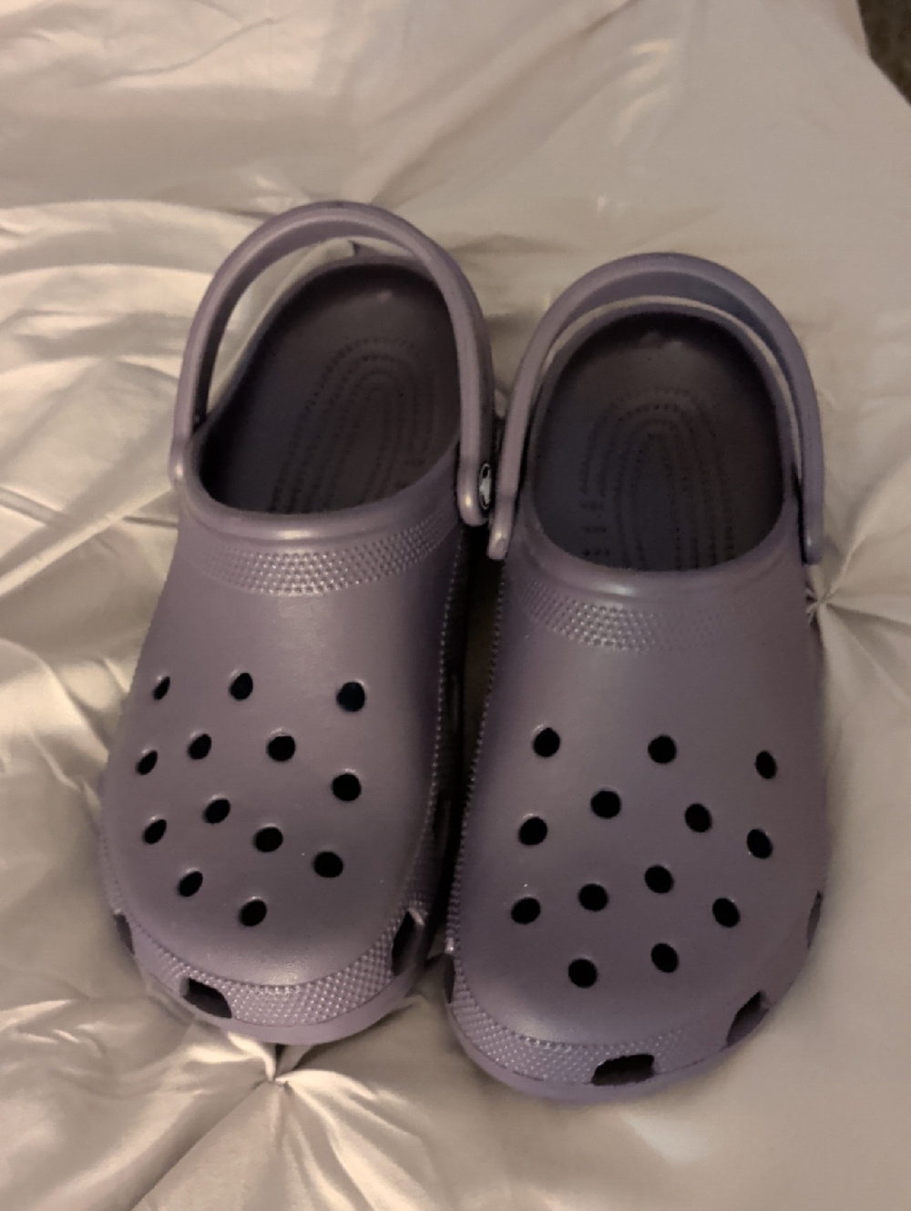 Women's Purple Crocs Size 11 NWOT